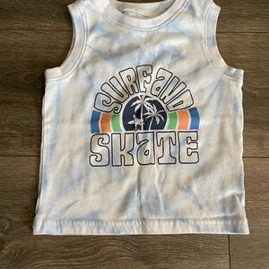 Sz 2t Surf and Skate Kids Tank Top